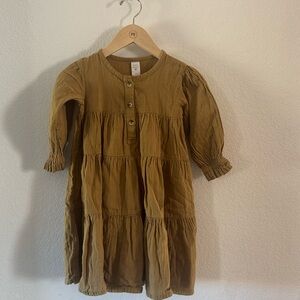 Kate Quinn, organic cotton prairie dress